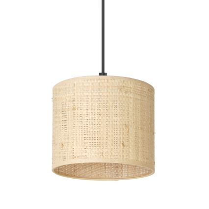Κρεμαστό φωτιστικό οροφής ράγα RATTAN 3xE27/60W/230V rattan