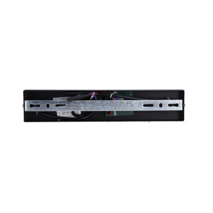 Κρεμαστό φωτιστικό οροφής ράγα RENO 3xE27/40W/230V μαύρο/καφέ
