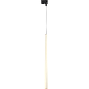 Κρεμαστό φωτιστικό οροφής ράγας PIANO 1xG9/8W/230V χρυσό/μαύρο