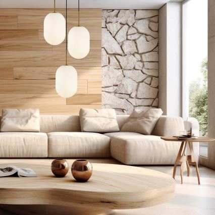 Κρεμαστό φωτιστικό οροφής τρίφωτο ALIAS 3xE14/40W/230V χρυσό