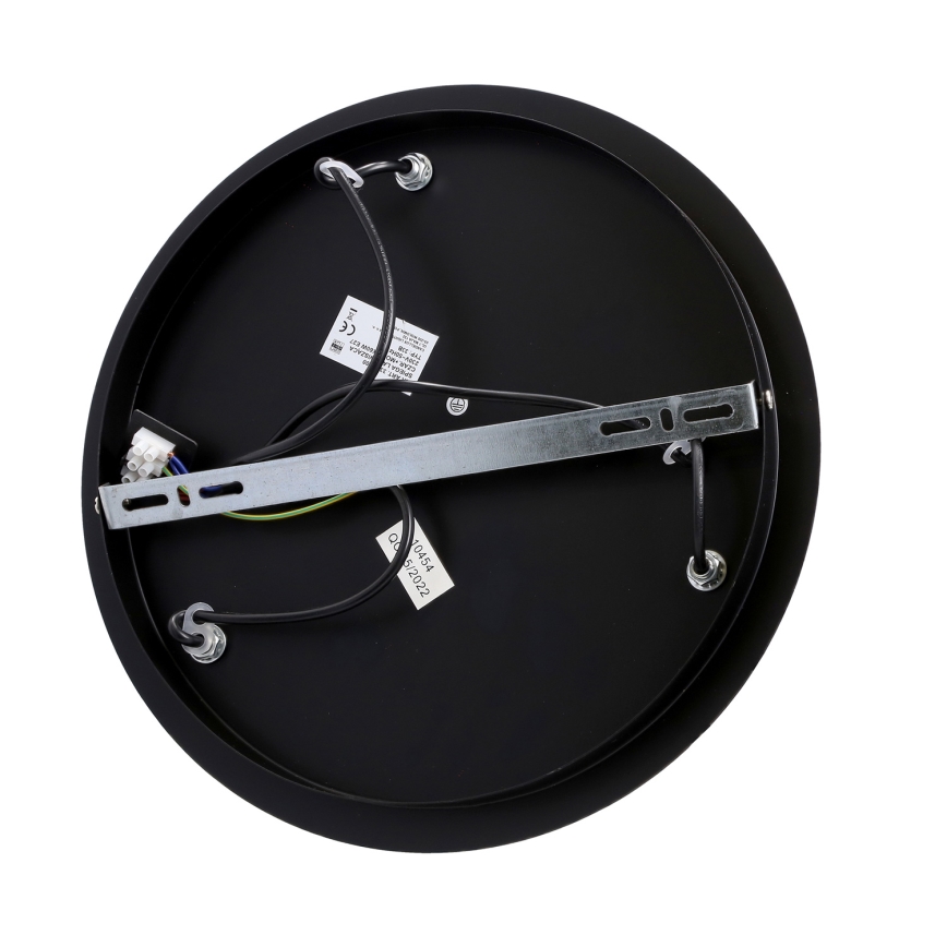 Κρεμαστό φωτιστικό οροφής τρίφωτο SPIEGA 3xE27/60W/230V χρυσό/μαύρο