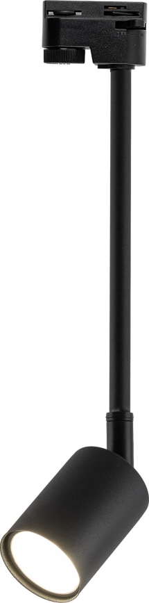 Κρεμαστό φωτιστικό ράγας TOP 1xGU10/10W/230V μαύρο