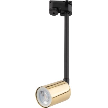 Κρεμαστό φωτιστικό ράγας TOP 1xGU10/10W/230V χρυσό/μαύρο