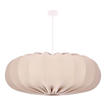Κρεμαστό φωτιστικό σε καλώδιο CAFEE 1xE27/40W/230V, διάμ. 66 cm, μπεζ