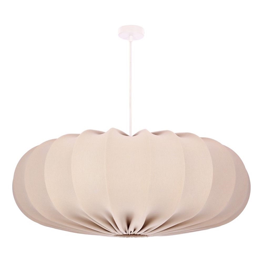 Κρεμαστό φωτιστικό σε καλώδιο CAFEE 1xE27/40W/230V, διάμ. 66 cm, μπεζ