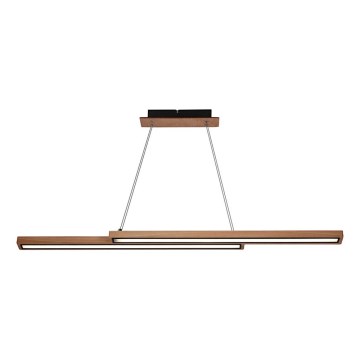 Κρεμαστό φωτιστικό σε καλώδιο SENTO LED/19W/230V ξύλινο