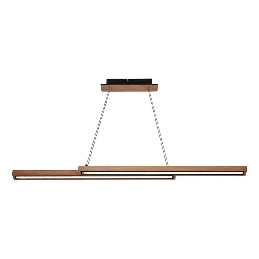 Κρεμαστό φωτιστικό σε καλώδιο SENTO LED/19W/230V ξύλινο