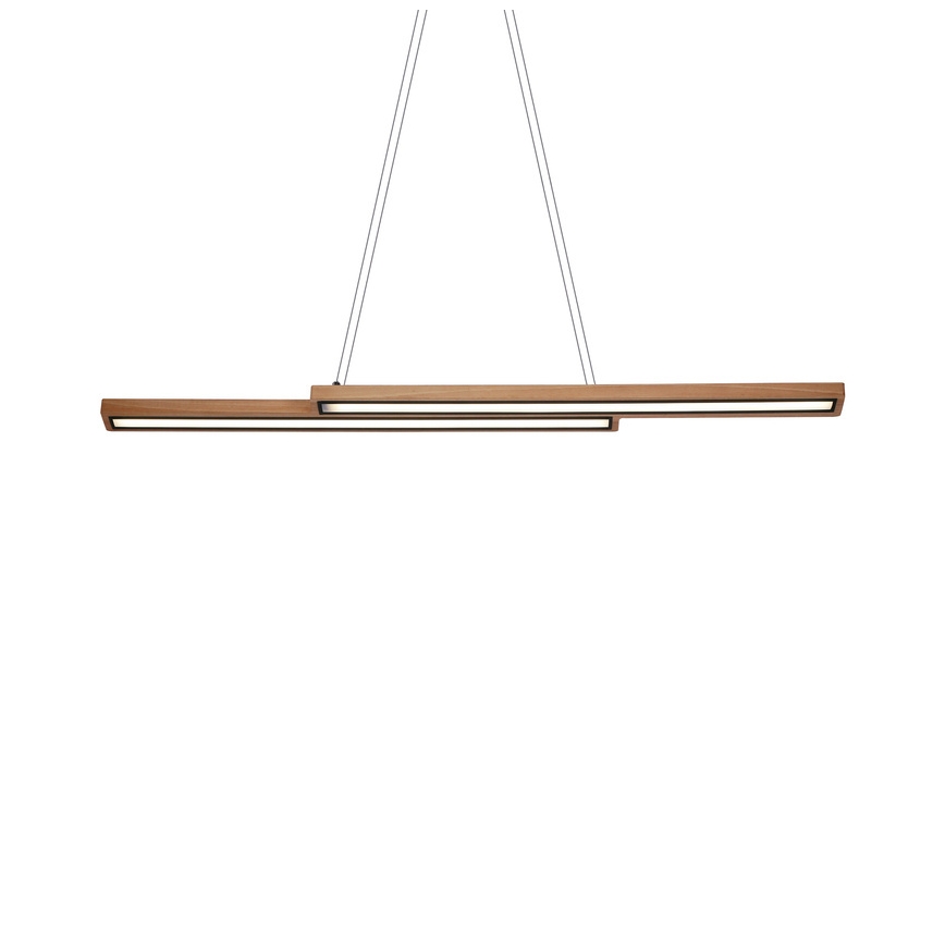 Κρεμαστό φωτιστικό σε καλώδιο SENTO LED/19W/230V ξύλινο