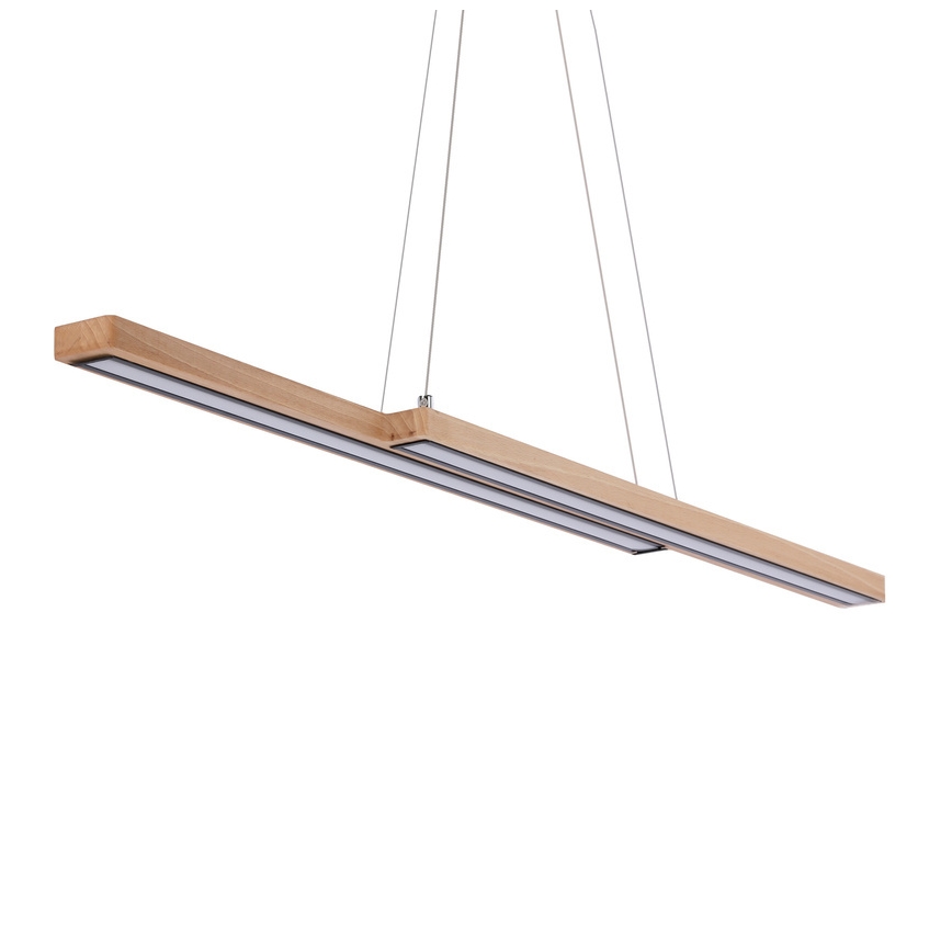 Κρεμαστό φωτιστικό σε καλώδιο SENTO LED/19W/230V ξύλινο