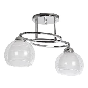 Κρεμαστός πολυέλαιος 2xE27/60W/230V