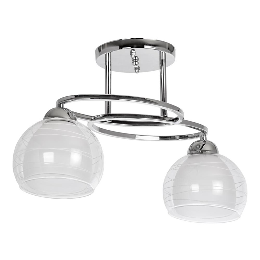 Κρεμαστός πολυέλαιος 2xE27/60W/230V