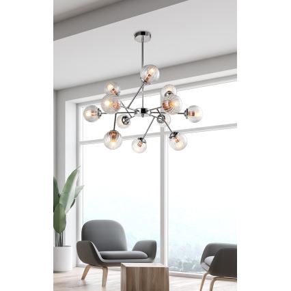 Κρεμαστός πολυέλαιος BEST 12xE14/40W/230V