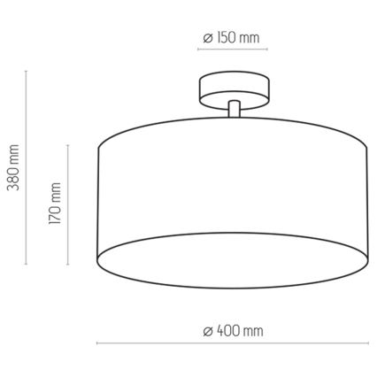 Κρεμαστός πολυέλαιος FILIPPO 4xE27/60W/230V