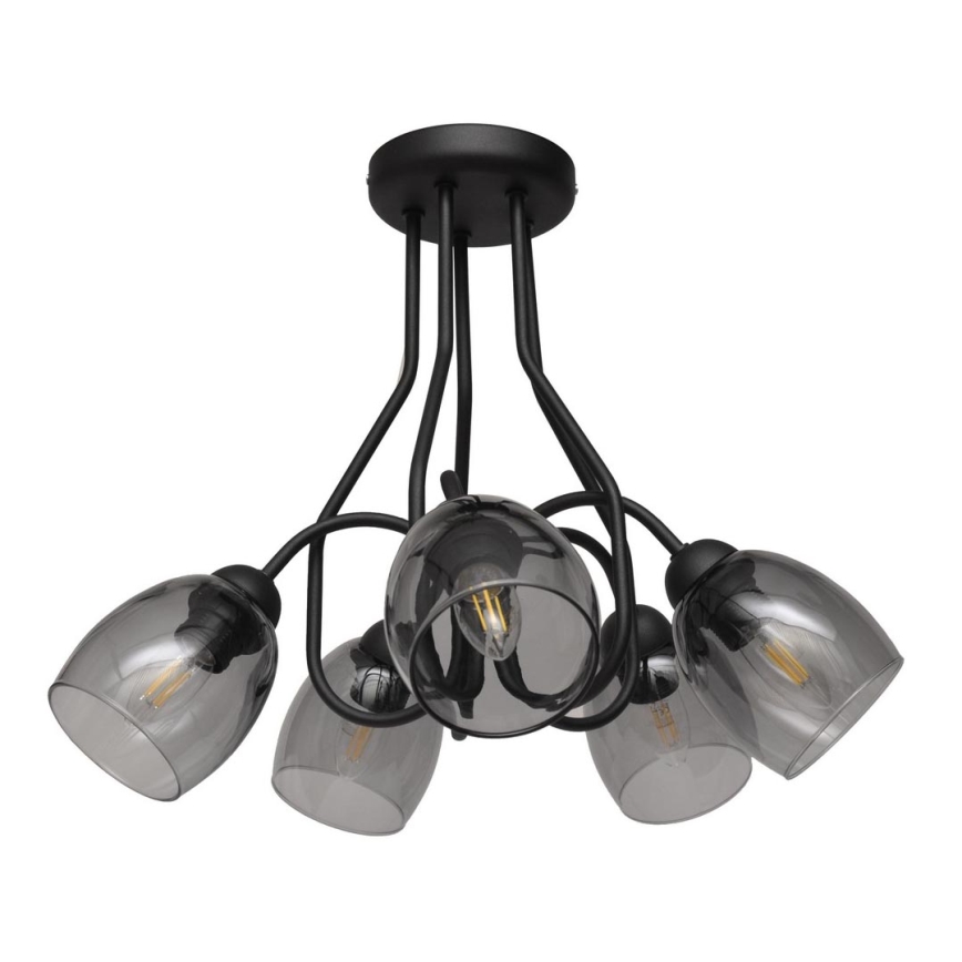 Κρεμαστός πολυέλαιος MARIETTA 5xE27/15W/230V