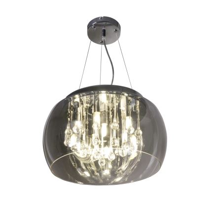 Κρυστάλλινο πολύφωτο με σχοινί ROMEO 6xG9/8W/230V