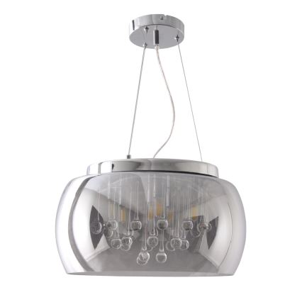 Κρυστάλλινο πολύφωτο με σχοινί ROMEO 6xG9/8W/230V