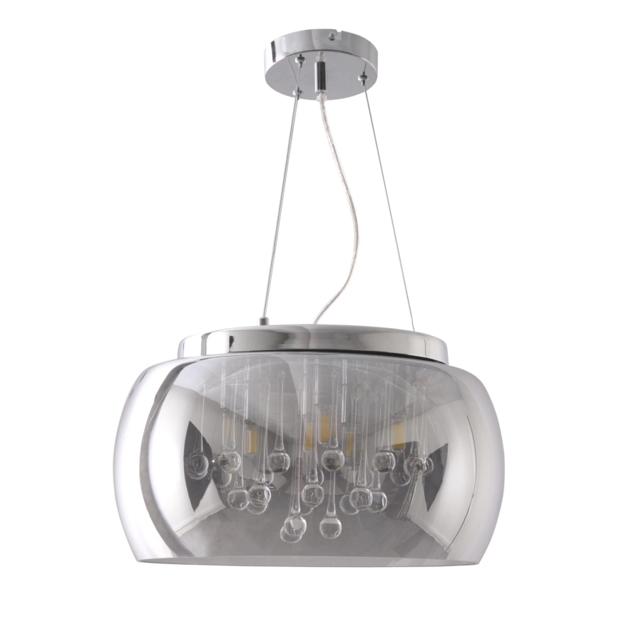 Κρυστάλλινο πολύφωτο με σχοινί ROMEO 6xG9/8W/230V
