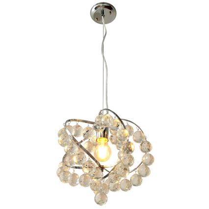 Κρυστάλλινο πολύφωτο με σχοινί VIOLETA 1xE27/15W/230V