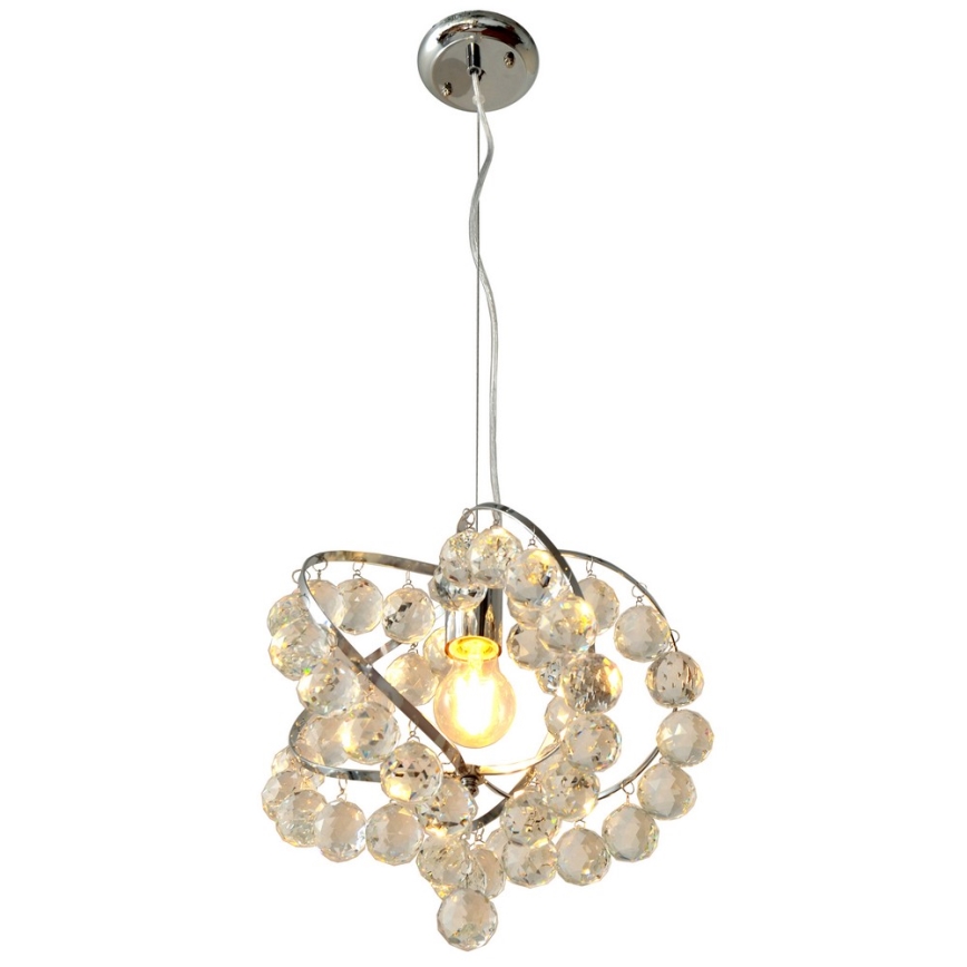 Κρυστάλλινο πολύφωτο με σχοινί VIOLETA 1xE27/15W/230V