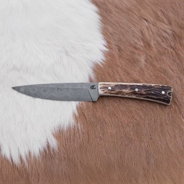 Κυνηγετικό μαχαίρι αποστολών 12 cm κέρατο ελαφιού