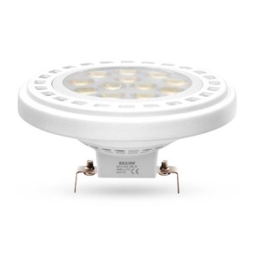 Λαμπτήρας LED ECOLINE AR111 G53/12W/12V 4000K 30° λευκό - Brilagi