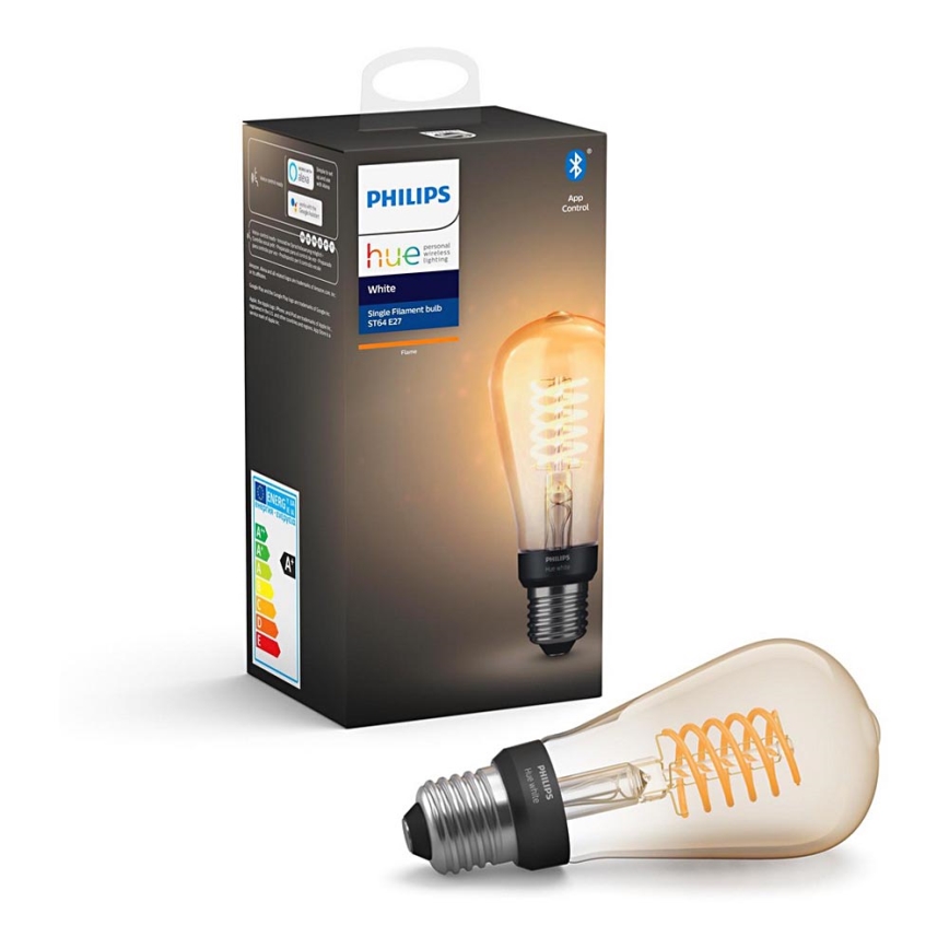 Λάμπα Dimmer LED Philips Hue WHITE FILAMENT ST64 E27/7W/230V 2100K