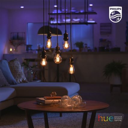 Λάμπα Dimmer LED Philips Hue WHITE FILAMENT ST64 E27/7W/230V 2100K