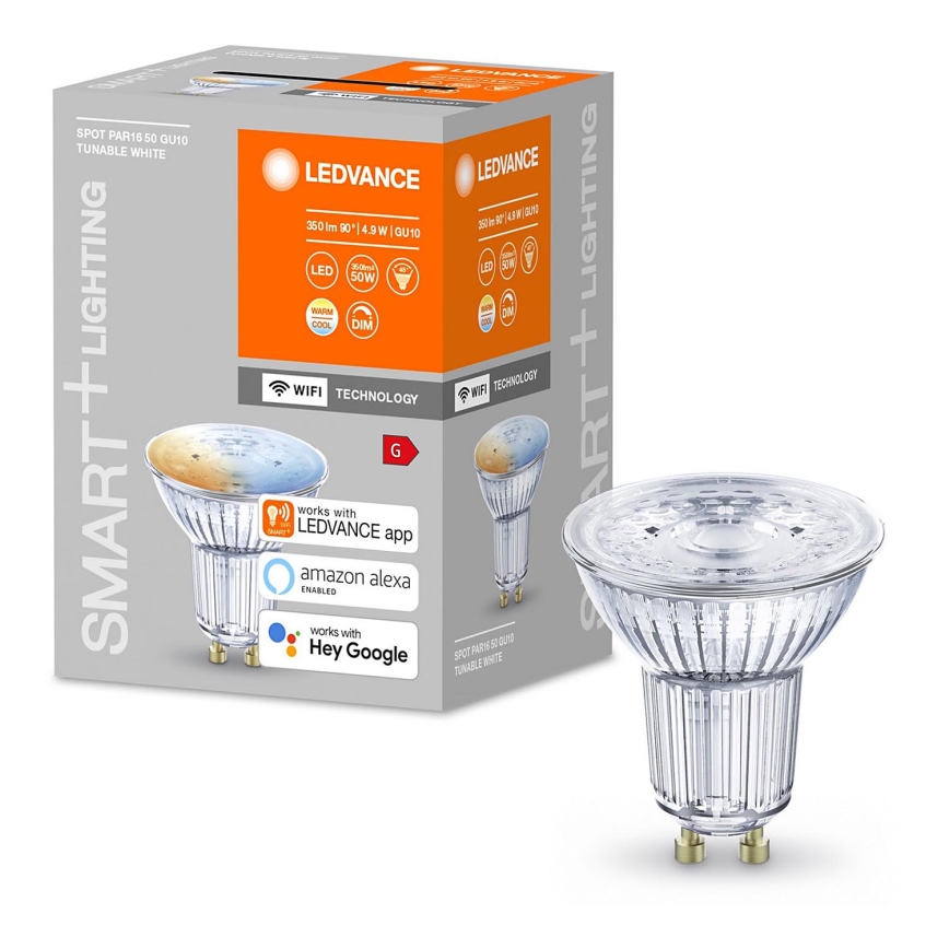 Λάμπα Dimmer LED SMART+ GU10/5W/230V 2700K-6500K Wi-Fi - Ledvance