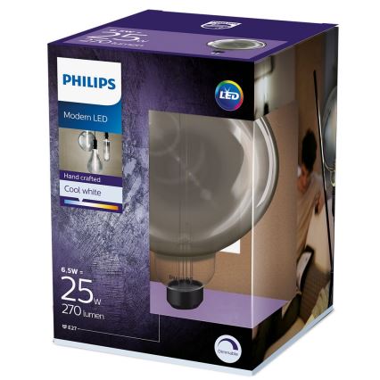 Λάμπα Dimmer LED SMOKY VINTAGE Philips G200 E27/6,5W/230V 4000K