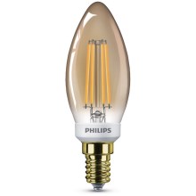 Λάμπα Dimmer LED VINTAGE Philips B35 E14/5W/230V 2200K