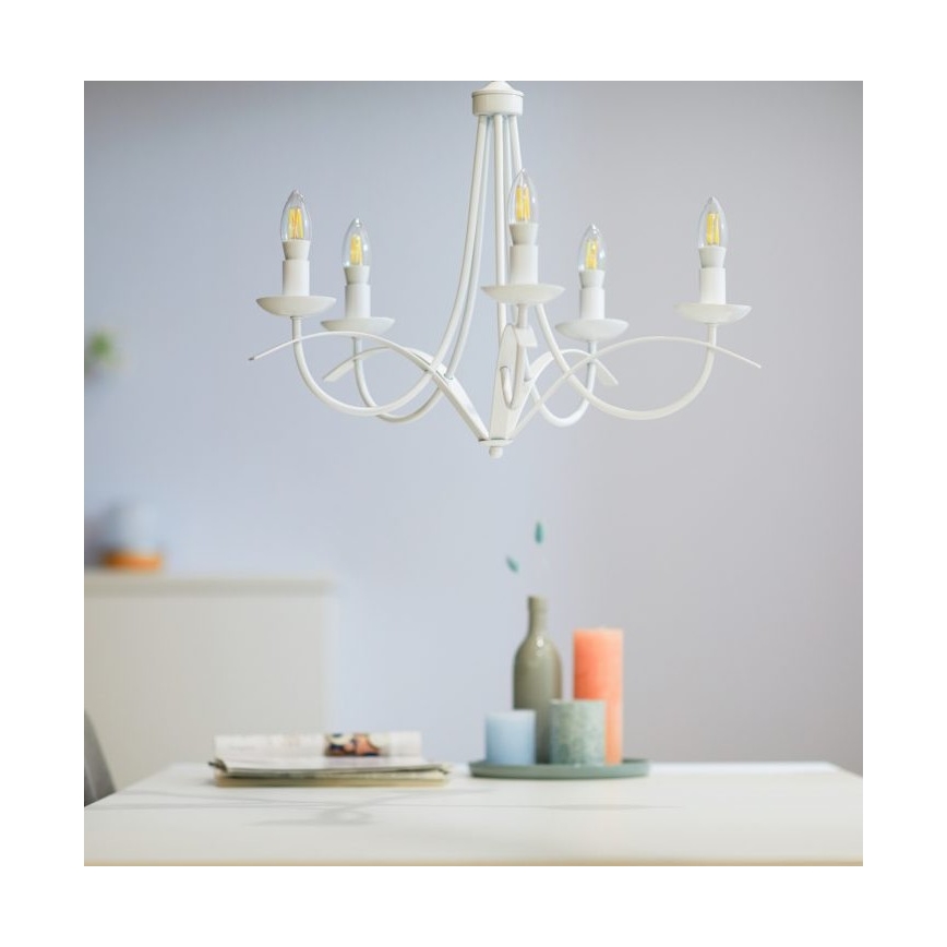 Λάμπα LED Dimmable FILAMENT C35 E14/4,9W/230V 2700-6500K CRI 90 Wi-Fi - WiZ