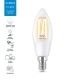 Λάμπα LED Dimmable FILAMENT C35 E14/4,9W/230V 2700-6500K CRI 90 Wi-Fi - WiZ