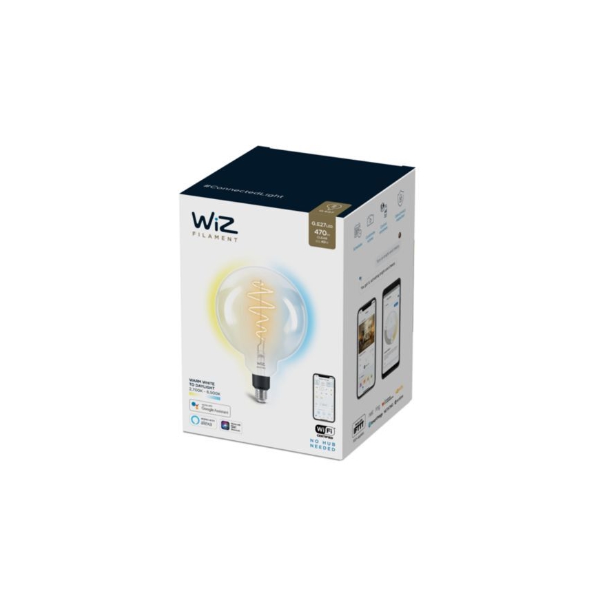 Λάμπα LED Dimmable FILAMENT G200 E27/6,5W/230V 2700-6500K CRI 90 Wi-Fi - WiZ