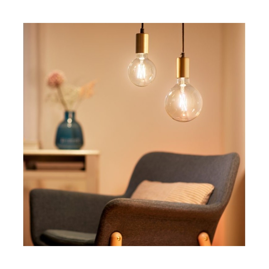 Λάμπα LED Dimmable FILAMENT G95 E27/6,7W/230V 2700-6500K CRI 90 Wi-Fi - WiZ