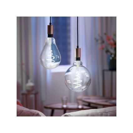 Λάμπα LED Dimmable VINTAGE FILAMENT G200 E27/6W/230V 2000-5000K CRI 90 Wi-Fi - WiZ