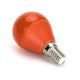 Λάμπα LED G45 E14/4W/230V πορτοκαλί - Aigostar