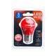 Λάμπα LED G45 E27/4W/230V κόκκινη - Aigostar