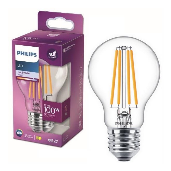 Λάμπα LED Philips E27/10,5W/230V 4000K