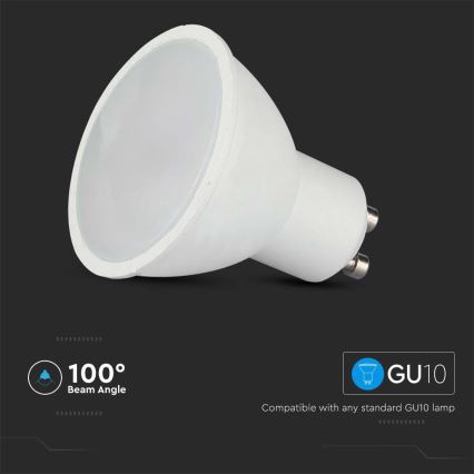 Λάμπα LED RGB Dimmable GU10/4,8W/230V 3000K + τηλεχειριστήριο