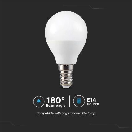 Λάμπα LED RGB Dimmable P45 E14/4,8W/230V 3000K + τηλεχειριστήριο