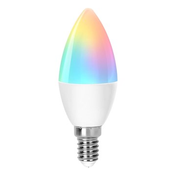 Λάμπα LED RGBW Dimmable C37 E14/4,9W/230V 2700-6500K - Aigostar