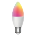 Λάμπα LED RGBW Dimmable C37 E27/4,9W/230V 2700-6500K - Aigostar