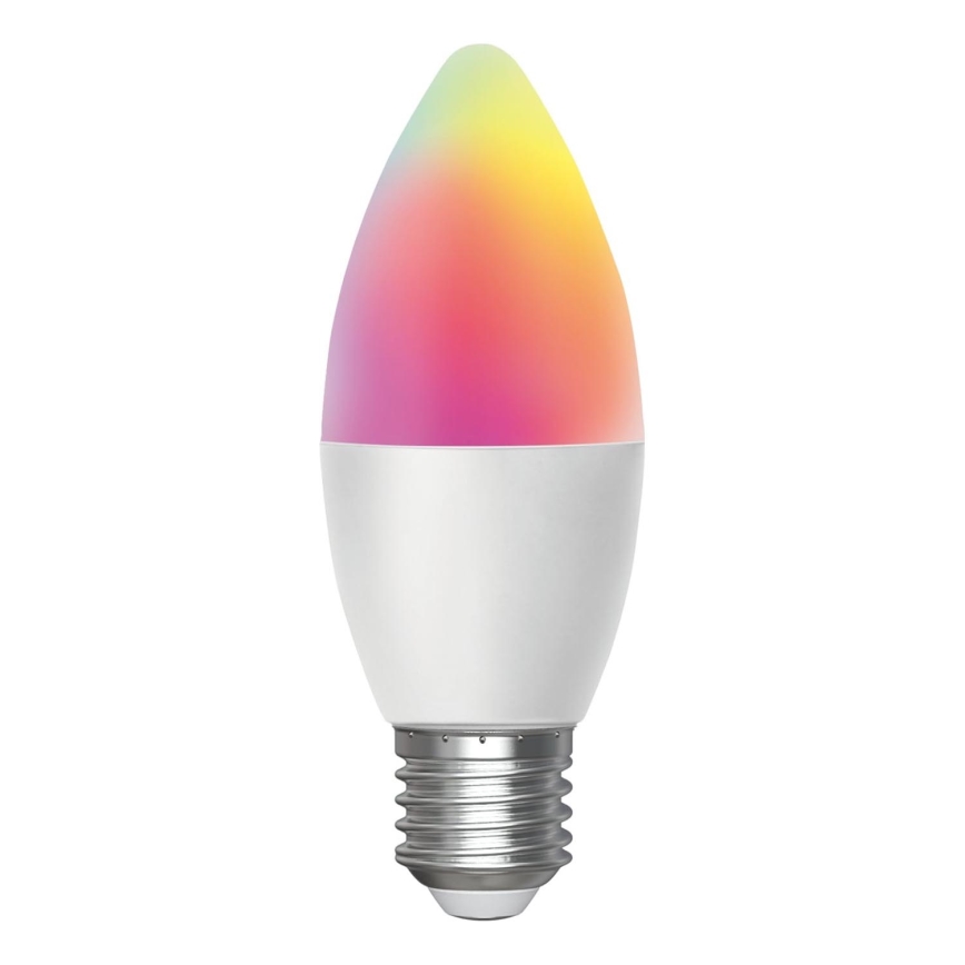 Λάμπα LED RGBW Dimmable C37 E27/4,9W/230V 2700-6500K - Aigostar