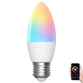 Λάμπα LED RGBW Dimmable C37 E27/6,5W/230V 2700-6500K Wi-Fi - Aigostar