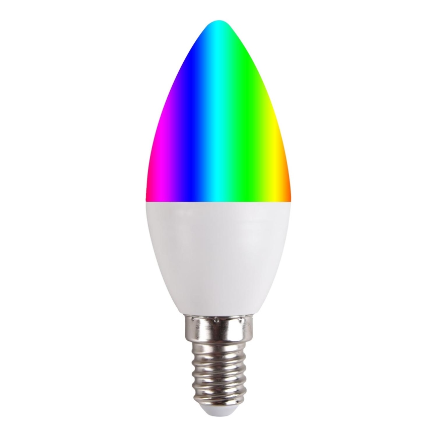 Λάμπα LED RGBW Dimmable E14/5,5W/230V 3000-6500K Wi-Fi