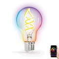 Λάμπα LED RGBW Dimmable FILAMENT A60 E27/4,9W/230V 2700K Wi-Fi - Aigostar