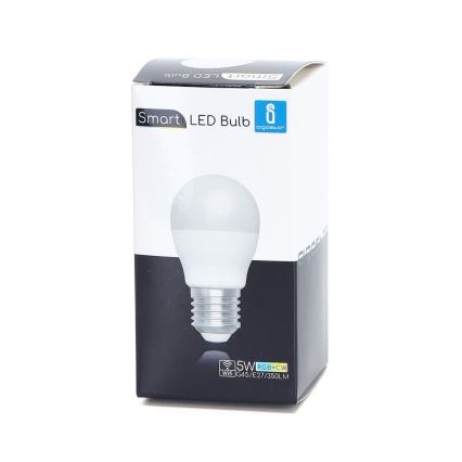 Λάμπα LED RGBW Dimmable G45 E27/5W/230V 3000-6500K Wi-Fi - Aigostar