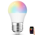 Λάμπα LED RGBW Dimmable G45 E27/6,5W/230V 2700-6500K Wi-Fi - Aigostar