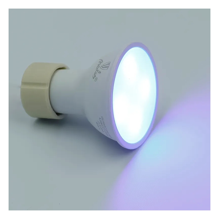 Λάμπα LED RGBW Dimmable GU10/4,5W/230V 2700-6500K Wi-Fi Tuya