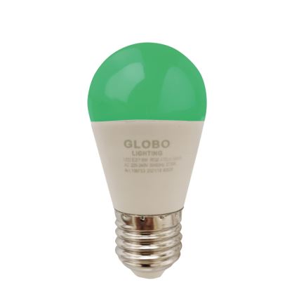 Λάμπα LED RGBW Dimmable E27/6W/230V 3000K + τηλεχειριστήριο - Globo